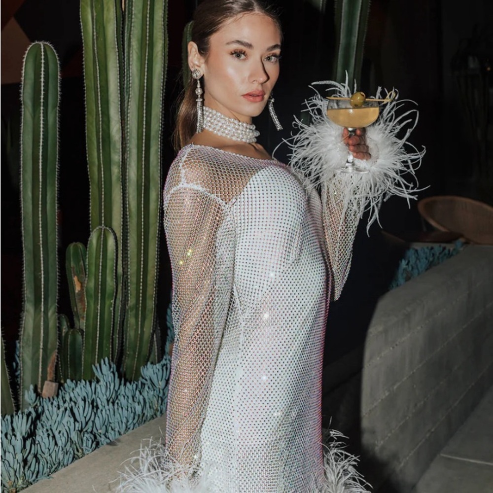 Disco Sheer Dress